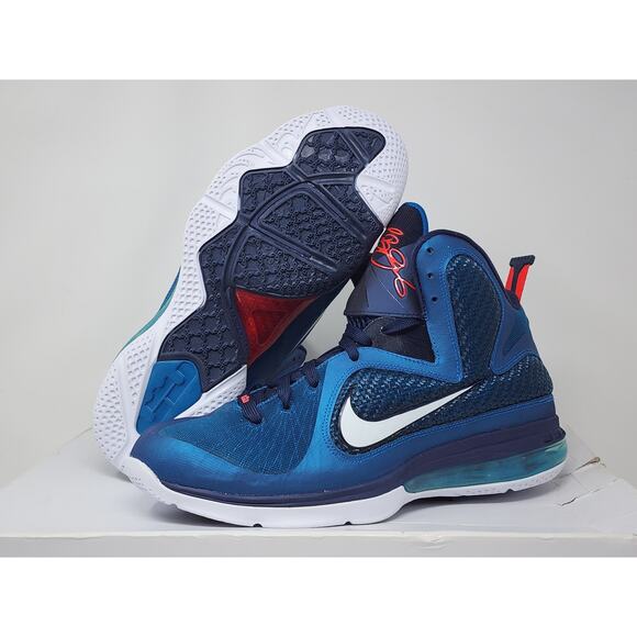 DS 2012 Nike LeBron 9 SWINGMAN 469764-300 Size 8.5 - Picture 1 of 6